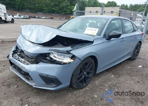 2023 Honda Civic Sport z USA, uszkodzony, nr VIN 2HGFE2F51PH547134